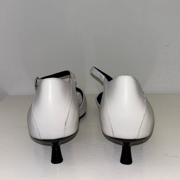 Vagabond Lykke Pumps 37 White Leather - Picture 3 of 4